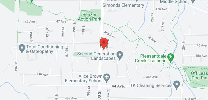 map of 4565 200A STREET